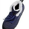 Kids Waterproof Winter Shoes Hiking Boots Black Pink Gray-4
