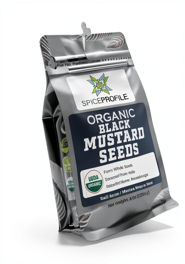 Spice Profile Organic Mustard Seeds Whole Pungent Flavor-7