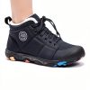 Kids Waterproof Winter Shoes Waterproof Insulated Anti Slip-4