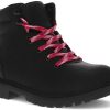 Levis Kids Hiking Boots Black Fuchsia Synthetic Leather-0
