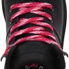 Levis Kids Hiker Boots Black Fuchsia Synthetic Leather-1