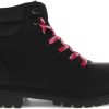 Levis Kids Hiking Boots Black Fuchsia Synthetic Leather-5