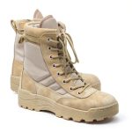 HCHCTRY Kids Hiking Boots Anti Collision Toe Durable Sole-0