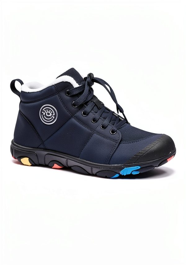 Kids Waterproof Winter Shoes Hiking Boots Boys Girls-5