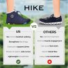Kids Waterproof Winter Shoes Pink Dark Blue Dark Gray-4