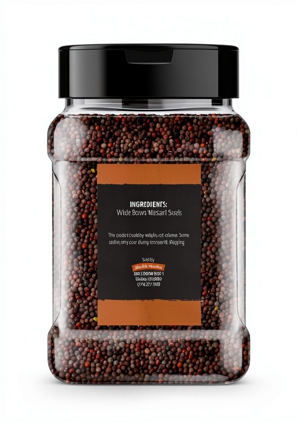 Birch Meadow Brown Mustard Seeds Spicy Flavor Grocery-1