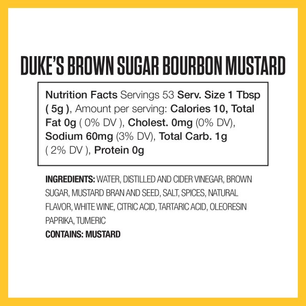 Dukes Brown Sugar Bourbon Mustard Glaze Spreads Sandwich-1