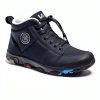 Kids Waterproof Winter Shoes Hiking Boots Black Pink Gray-4