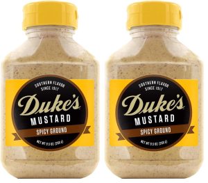 Dukes Mustard Spicy Ground Creamy Heat Sandwich Condiment-0