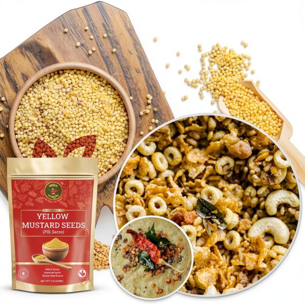 Durga Mustard Seeds Whole Premium Spice for Cooking-4