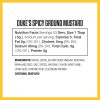 Dukes Mustard Spicy Ground Creamy Heat Sandwich Condiment-1