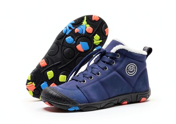 Kids Waterproof Winter Shoes Hiking Boots Boys Girls-3