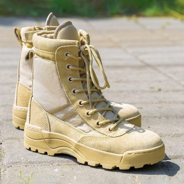 HCHCTRY Kids Hiking Boots Anti Collision Toe Durable Sole-0