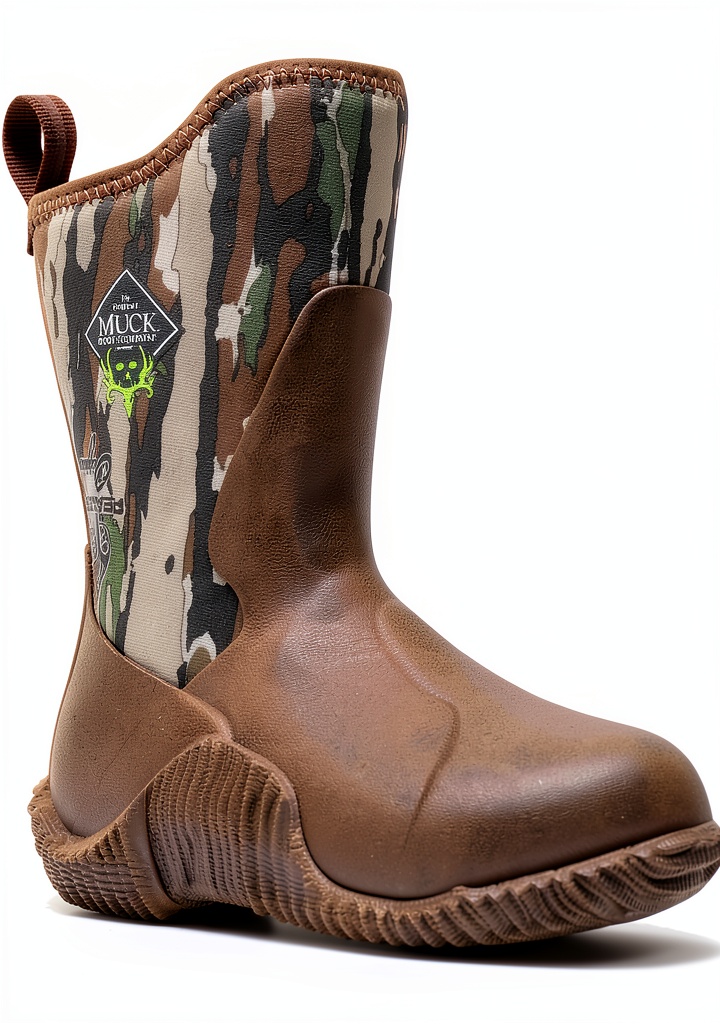 Muck Boot Realtree Original 4 Big Kid Waterproof Hiking Boots