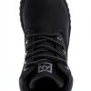 Avalanche Unisex Kids Work Boots Black-4