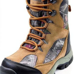 Northside Kids Hiking Boots Tan Camo Waterproof-0