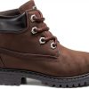 Avalanche Unisex Kids Work Boots Black-5
