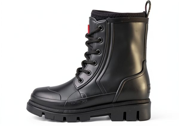 Hunter Kids Stomper Boots Black 13 Little Kid-3