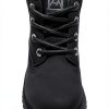 Avalanche Unisex Kids Work Boots Black-1