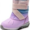 Carter kids hiking boots Lilac Multi Hook & Loop Size 4‑12-7