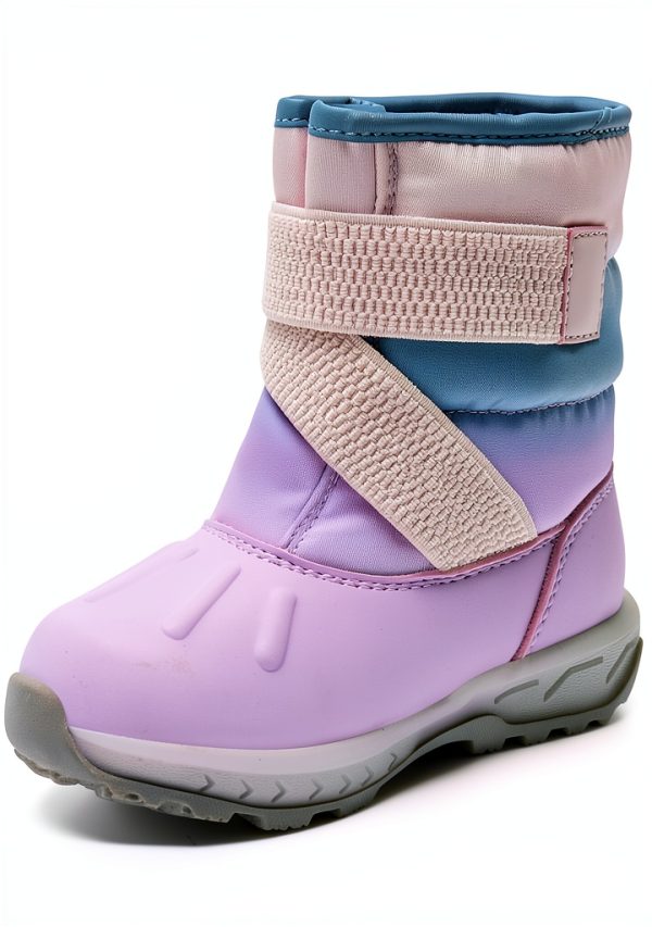 Carter kids hiking boots Lilac Multi Hook & Loop Size 4‑12-7