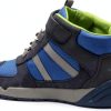Merrell Kids Hiking Boots Navy/Green 4 Wide, Water-Resistant &-5