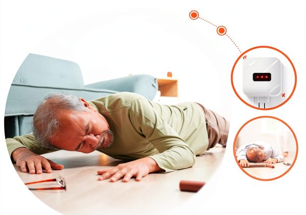 Zuomeng Emergency Call Button Wall Mount Contact Sensor ZM-011-6