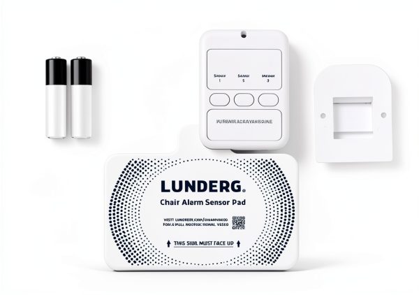 Chair Alarm Pad 10x15 in by Lunderg Wireless Sensor for Dementia Care-5