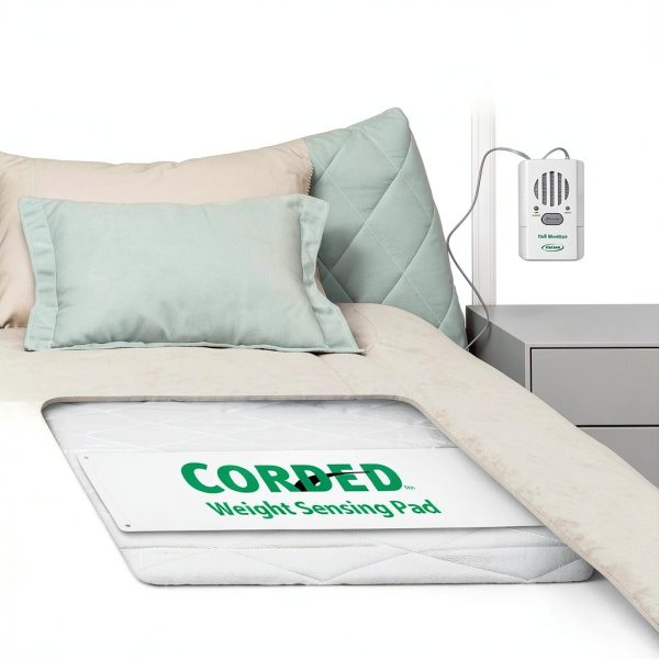 Smart Caregiver Bed Alarm Weight Sensing Pad 30x10 in-2