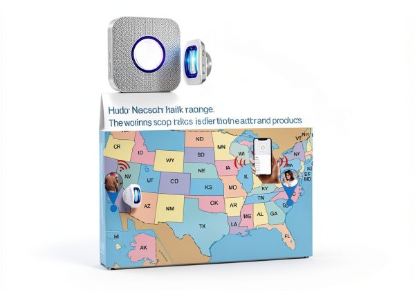 WiFi Bed Alarm Sensor Evernary AMZ01 Door Mount with App Control-4