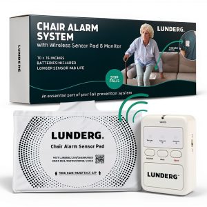 Chair Alarm Pad 10x15 in by Lunderg Wireless Sensor for Dementia Care-0