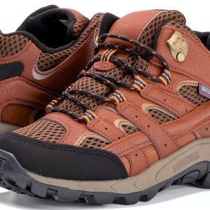 Merrell Kids Hiking Boots Earth Color 12.5 Big Kid Waterproof Laceup-0