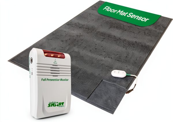 Smart Caregiver Cordless Patient Alarm 433FM5-SYS with 24x36 Floor Mat-0