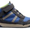 Merrell Kids Hiking Boots Navy/Green 4 Wide, Water-Resistant &-4