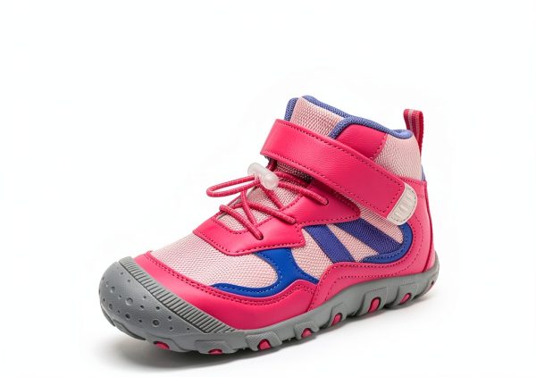 Kids Hiking Boots AS Hook Loop Anti Slip-2