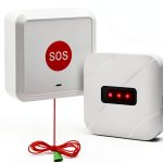 Zuomeng Emergency Call Button Wall Mount Contact Sensor ZM-011-0
