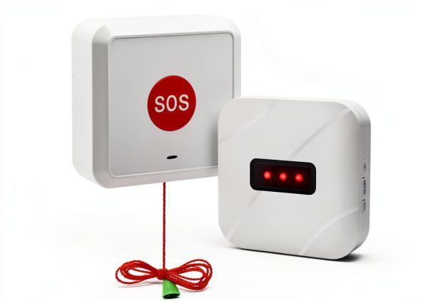 Zuomeng Emergency Call Button Wall Mount Contact Sensor ZM-011-0