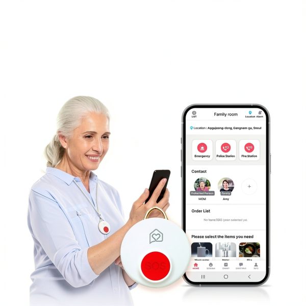FamCare SOS Wearable Alert Device DSBC-101-3-LY for Seniors-1