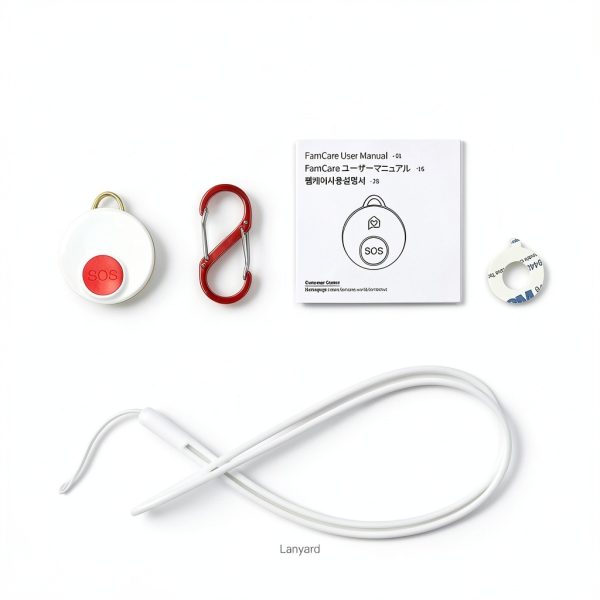 FamCare SOS Wearable Alert Device DSBC-101-3-LY for Seniors-7