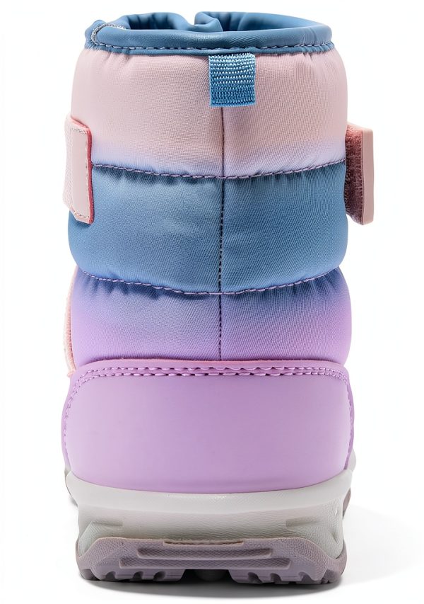 Carter kids hiking boots Lilac Multi Hook & Loop Size 4‑12-2