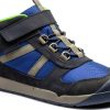 Merrell Kids Hiking Boots Navy/Green 4 Wide, Water-Resistant &-1