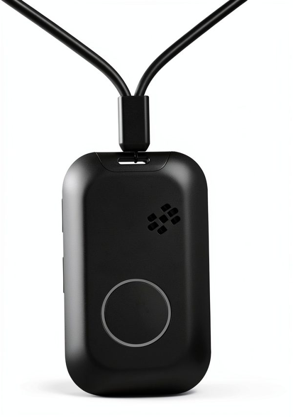 Medical Alert System Mini X2 Black by 321 Alert Senior Safety Device-0