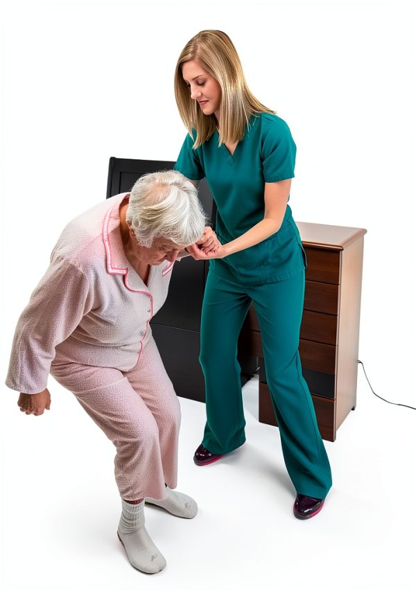 Floor Mat Exit Alarm for Seniors Fall Prevention & Anti-Wandering - Economy System-2