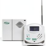 Smart Caregiver Motion Sensor Alarm Pager and 8m Range Bed Door-0