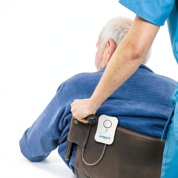 Dynarex Protech Mobile Monitor - Fall Monitoring Alarms/Bed Alarms and Fall Prevention for Elderly - Medical Bed, Chair Pressure Sensitive Alarm for Caregiver - Home Care, Hospital, Hospice Equipment-4