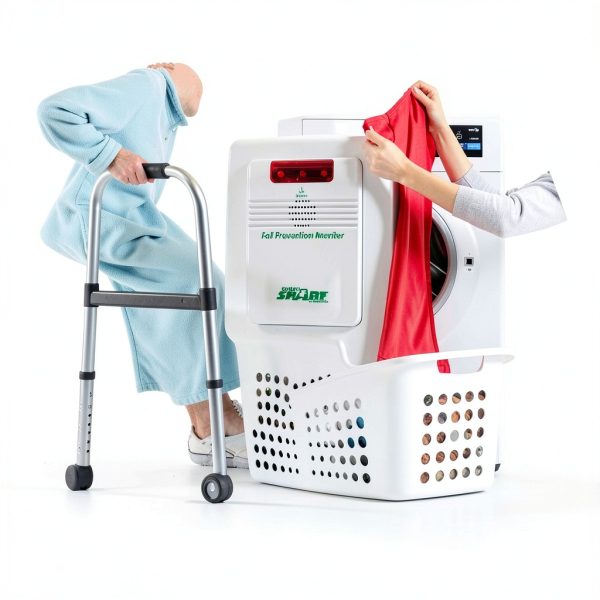 Smart Caregiver Wireless Bed Alarm System with Monitor and Pill Box-2