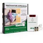 Smart Caregiver Wireless Bed Alarm System with Monitor and Pill Box-0