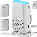 Bed Sensor Alarm and Fall Prevention for Elderly, Motion Sensor Alert System with 58 Melody/LED/Vibration Mode, for Patients Seniors Elderly Monitoring at Home-0