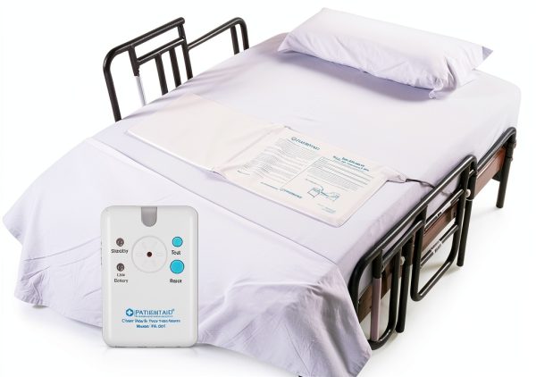 Patient Aid Bed Alarm 10" x 30" Underpad Motion Sensor 3 Ring Chime-0