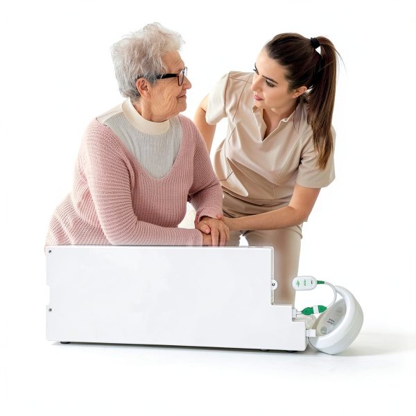 Smart Caregiver Bed Exit Alarm with Pager for Seniors RP-WPBR1-3